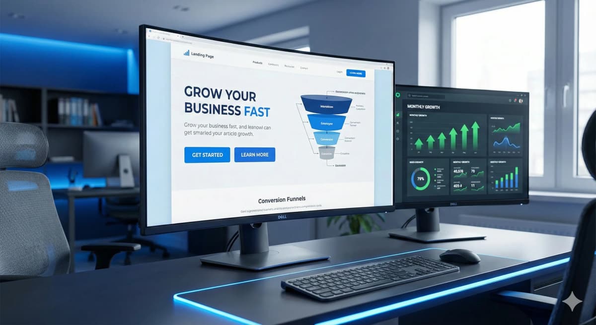 AI agency website en app development services